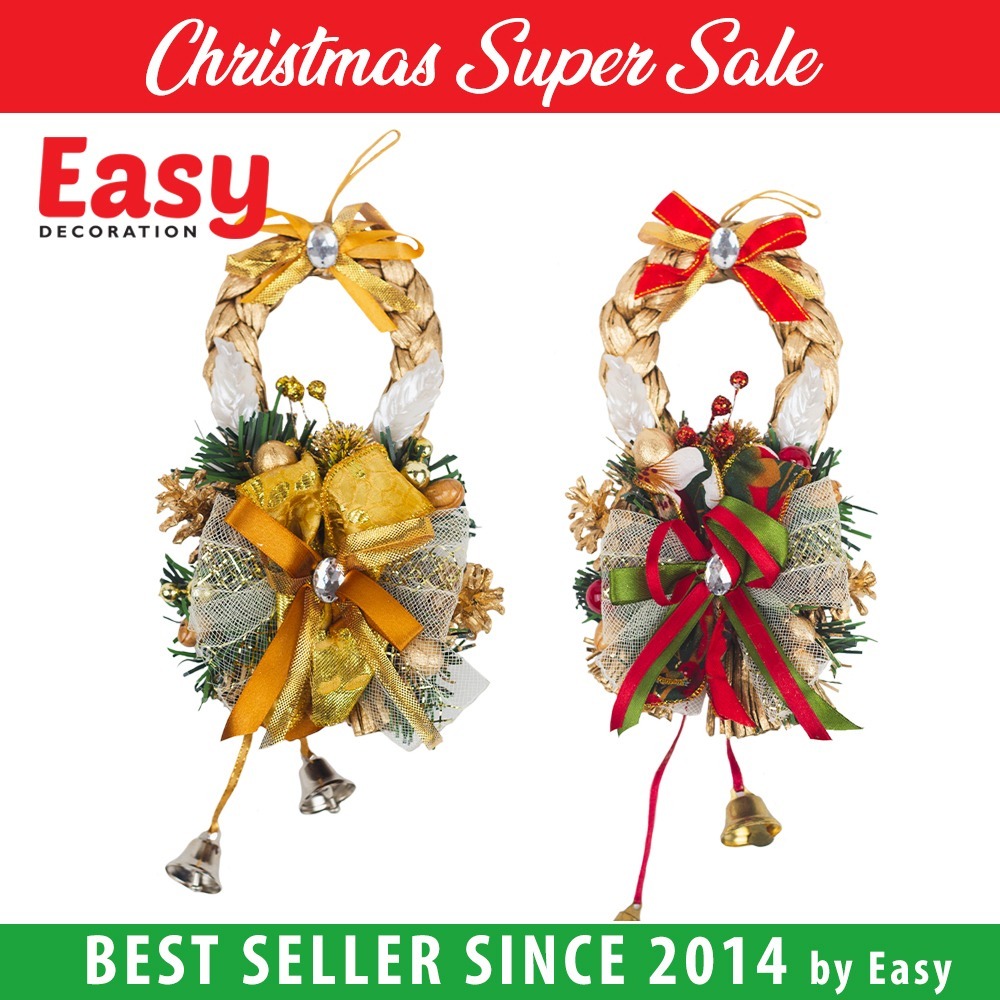 Krans Natal Wreath Pretzel Loop Easy Decoration