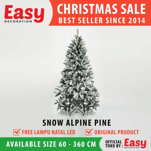 Flash Sale! Pohon Natal Ukuran 8 - 9 feet Snow Alpine Pine 2023