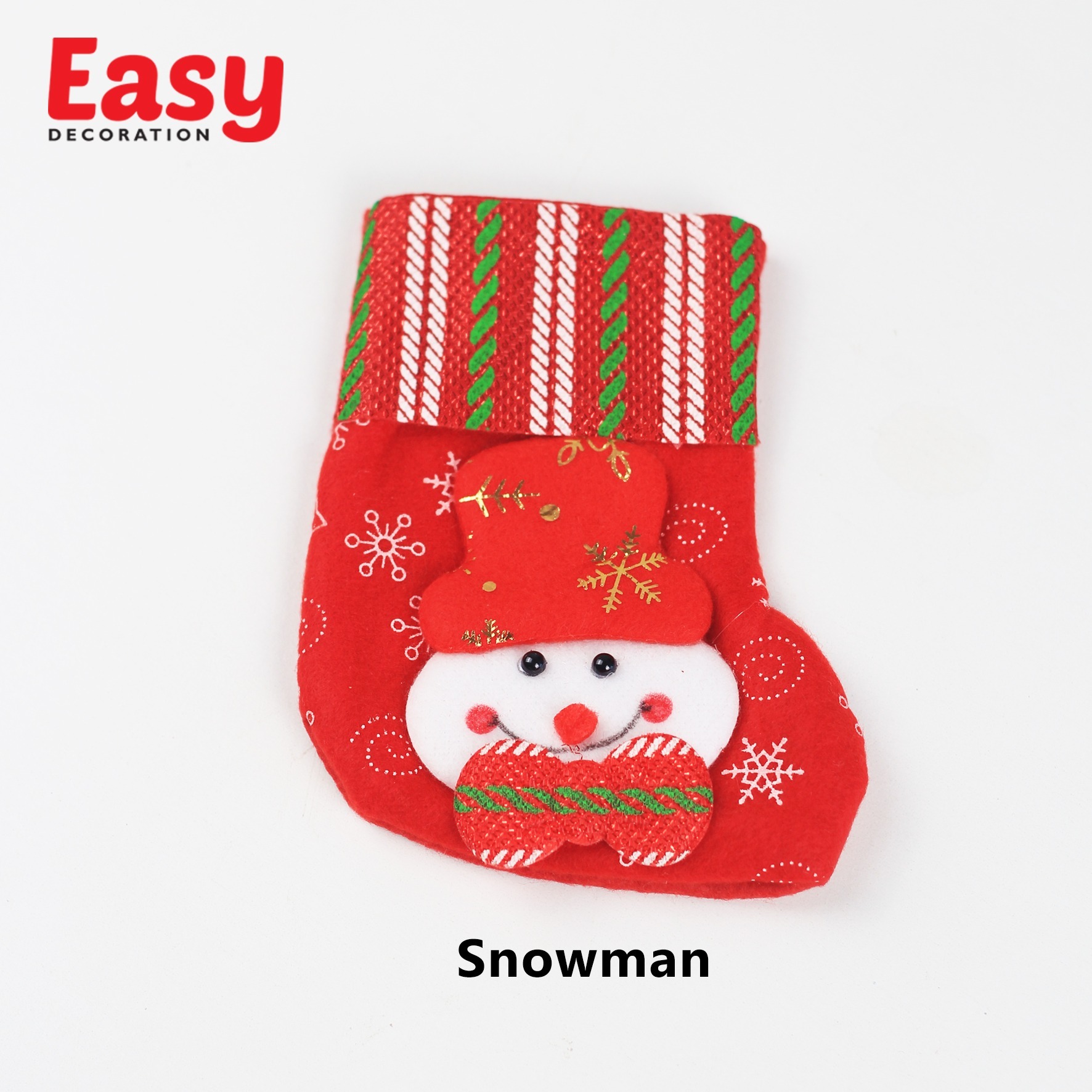 Hiasan Gantungan Pohon Natal Kaos Kaki Christmas Socks Easy Decoration - Image 2