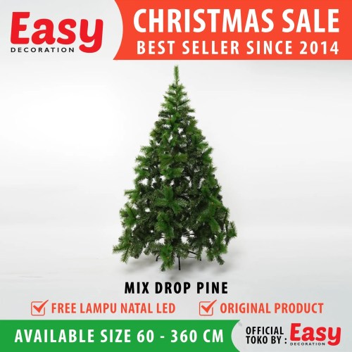 Pohon Natal Mix Drop Pine Ukuran 2 - 12 Feet Christmas Tree