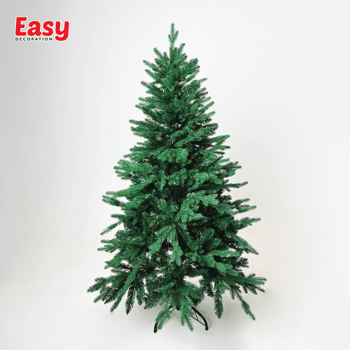 Pohon Natal Frosted Green Fir Ukuran 5 - 10 Feet Christmas Tree