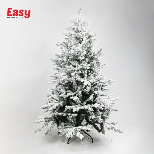 Pohon Natal Frosted Alpine Fir Ukuran 5 - 10 Feet Christmas Tree