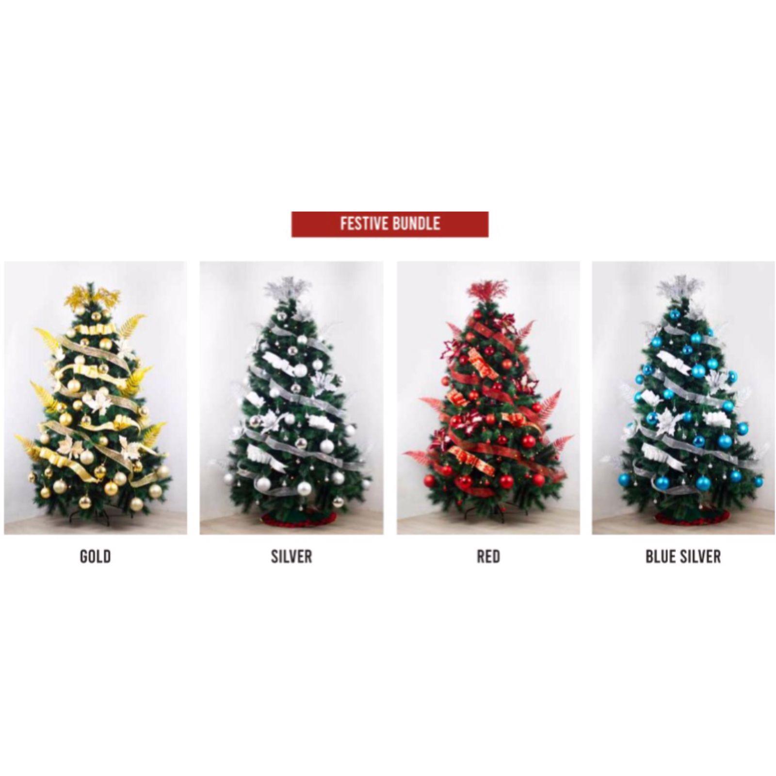 Paket Hiasan Festive Bundle 4 - 12 feet - Tanpa Pohon