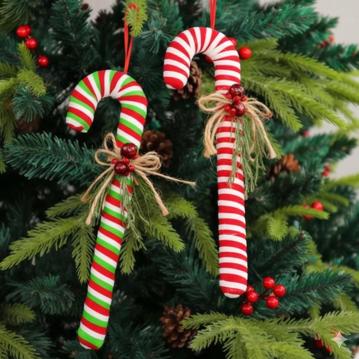 Boneka Candy Cane - Tongkat Permen 20cm