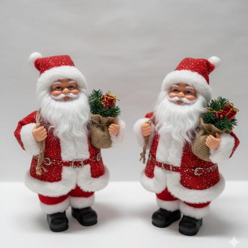 Boneka Chistmas Elektrik - Boneka Santa Clause Baterai